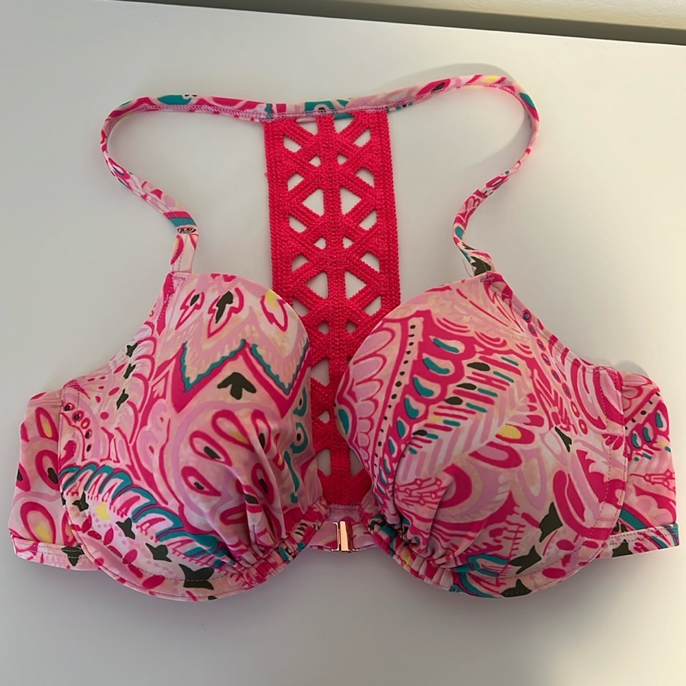 Aerie Front Clasp Bikini Top